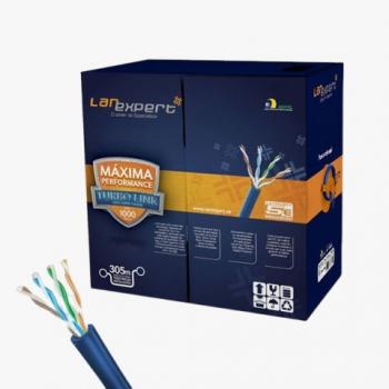 CABO LAN EXPERT CAT5E UTP 4P 305M - PT