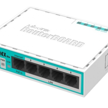 MIKROTIK RB 750R2 (HEX LITE 850MHZ 64MB L4) L3