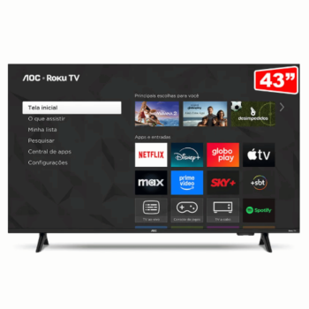 TV LED FHD 43 AOC-PHILIPS 43S5155 ROKU
