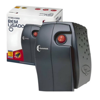 ESTABILIZADOR 500VA MONO ES-500VA-BM COLETEK