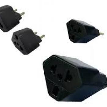 Adaptador tomada triangulo #