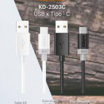 Cabo P/Carregador - kaidi kd 2503~~