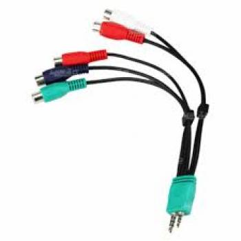 Cabo RCA/5RCA x p1/p2 TV Samsung #