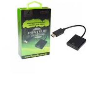 Adaptador Display Port Macho x Dvi Femea  #