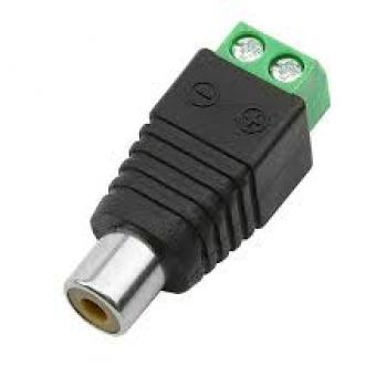 Conector Bonner  RCA  #