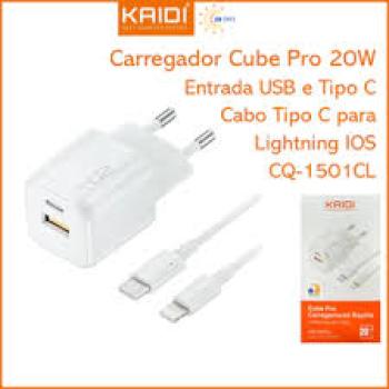 Carregador p/ Celular - Kaidi 1501 - iphone