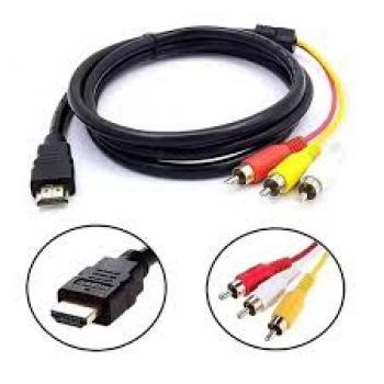 Cabo Hdmi para 3 rca - 1,5m #