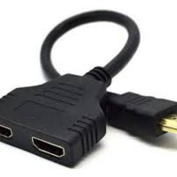 Cabo 1 Hdmi para  2 hdmi #