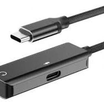 Adaptador Tipo C  p/ p2 e tipo c KD-167 #