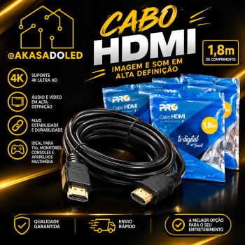 Cabo Hdmi - 1.8 Metros ª