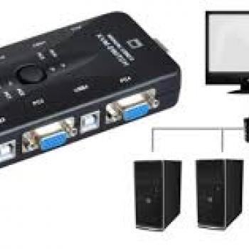 Chaveador Kvm Switch 4 Portas  - Vga #