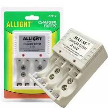 Carregador Bateria 4 pilhas A-612 #