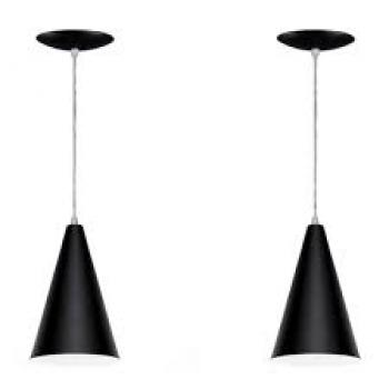 Pendente Cone Preto #