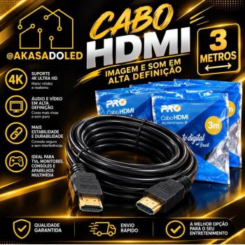 Cabo Hdmi - 3 Metros ª
