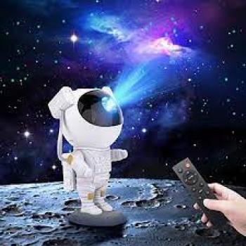 Projetor de Luz Galáxia Astronauta #