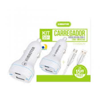 Carregador Veicular p/ Celular - Kimaster ~~