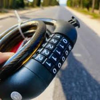 Cadeado bicicleta/moto com segredo #