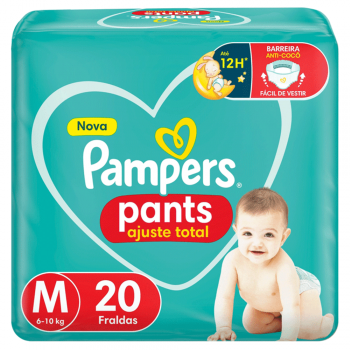 PAMPERS AJUSTE TOTAL M 20 UN