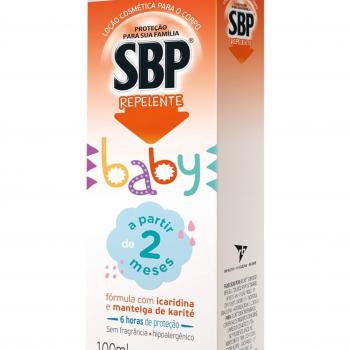 LOÇÃO REPELENTE SBP BABY 100 ml