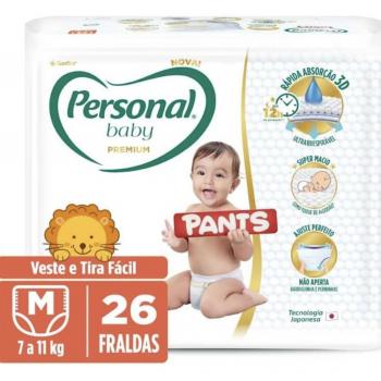 PERSONAL BABY PREMIUM PANTS M 26 UN
