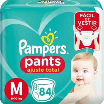 PAMPERS PANTS AJUSTE TOTAL M 84 UN