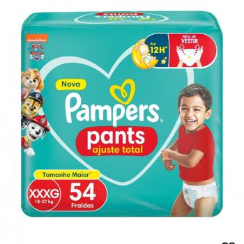 PAMPERS PANTS AJUSTE TOTAL XXXG 54 UN
