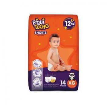 FRALDA PIQUITUCHO SHORT XG 14 UN