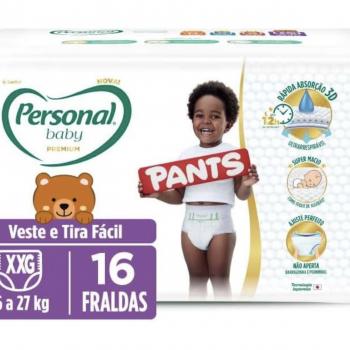 PERSONAL BABY PREMIUM PANTS XXG 16 UN