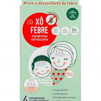 XÔ FEBRE - Compressa refrescante para alivio da febre