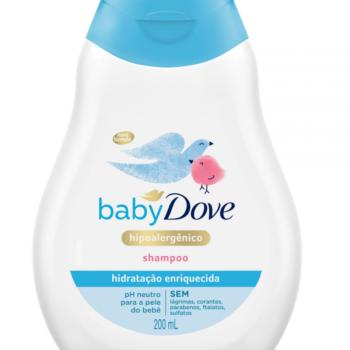 SHAMPOO DOVE BABY HIDRATAÇÃO 200ML