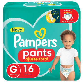 PAMPERS AJUSTE TOTAL G 16 UN
