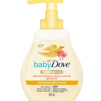 SAB LIQUIDO DOVE BABY GLICERINA 200ML