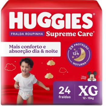 HUGGIES ROUPA SUPREME CARE XG 24 UN