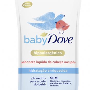 SAB LIQUIDO DOVE BABY AZUL REFIL 180ML