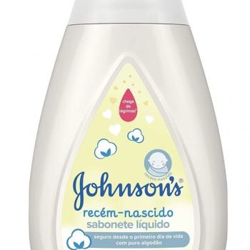 SABONETE LÍQUIDO JS BABY RECÉM NASCIDO 200ML