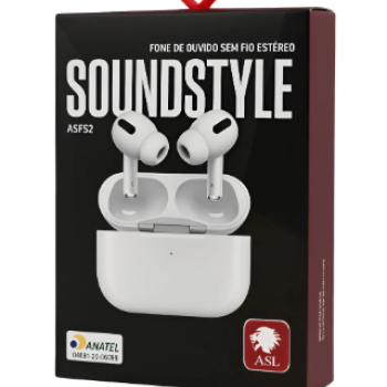 Fone Intra-Auricular Bluetooth SoundStyle ASF52 ASL