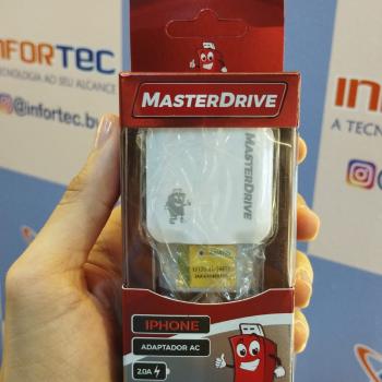 Carregador Lightning 10w Fonte 2 Usb + Cabo 1m M18/03 MasterDrive