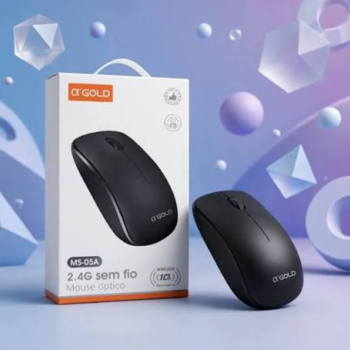 Mouse Sem Fio Dongle 2.4Ghz -05A A'Gold