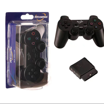 Controle Joystick Ps2 Sem Fio MO-6021W Atomo