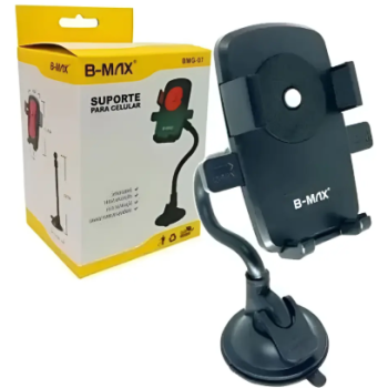 Suporte Celular Para Carro Ventosa BMG-07 B-Max