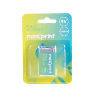 Bateria 9v Alcalina Maxprint