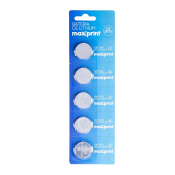 Bateria De Litio CR2032 3v 210mAh Maxprint
