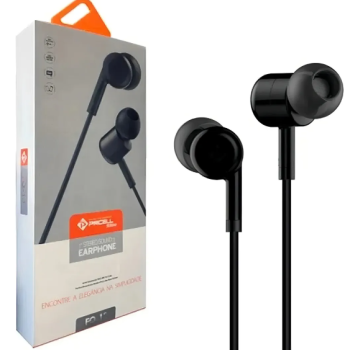 FONE INTRA-AURICULAR COM FIO P3 1.2M ESTEREO (FO-13) PMCELL