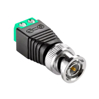 Conector Bnc Macho Com Borne Alm
