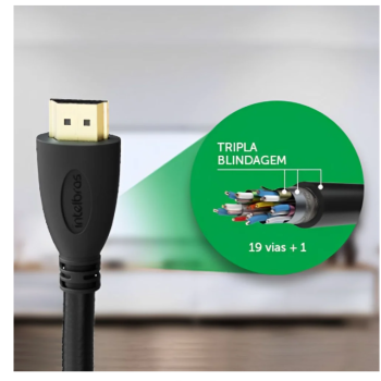Cabo Hdmi 1.5m CH 2015 Intelbras