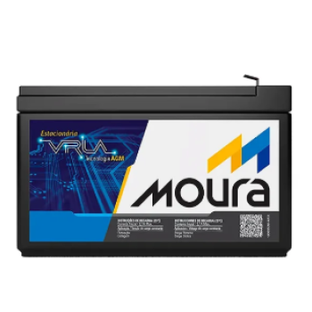 BATERIA SELADA 12V 7A CHUMBO MOURA