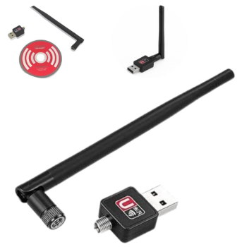 ADAPTADOR WIFI C/ ANTENA USB 1800 (KA-T8188) KAPBOM