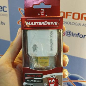 Carregador V8 10w Fonte 2 Usb + Cabo 1m M18/03 MasterDrive