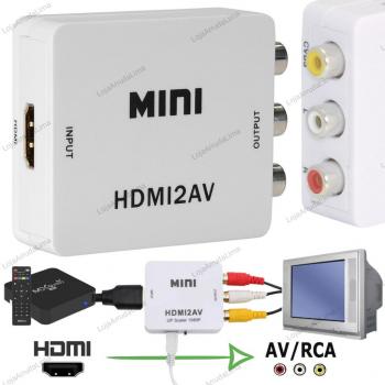 Conversor Hdmi x Rca -V115 Kapbom
