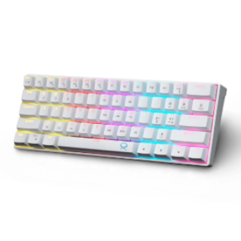 Teclado Mecanico Gamer 60% Com Fio Usb Tkl Moon 72780 Ox